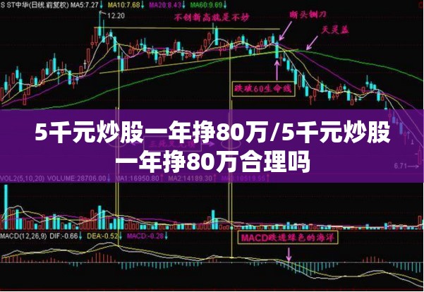 5千元炒股一年挣80万/5千元炒股一年挣80万合理吗 5千元炒股一年挣80万/5千元炒股一年挣80万合理吗