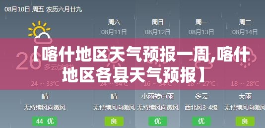 【喀什地区天气预报一周,喀什地区各县天气预报】 【喀什地区天气预报一周,喀什地区各县天气预报】