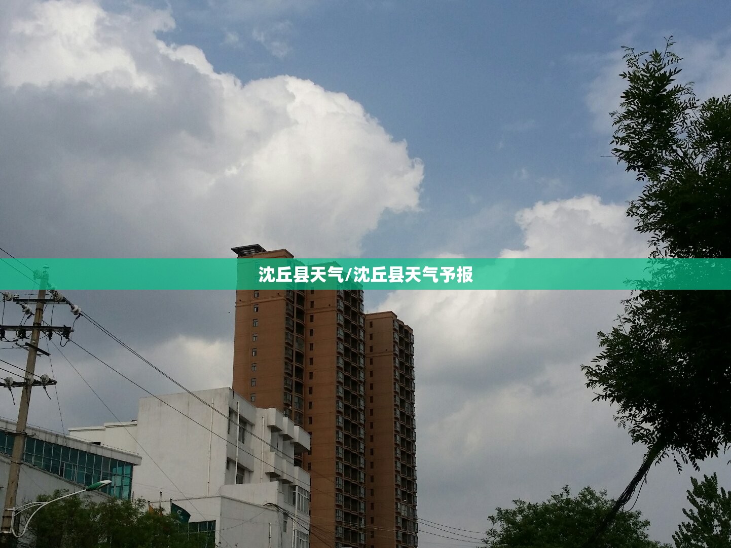 沈丘县天气/沈丘县天气予报