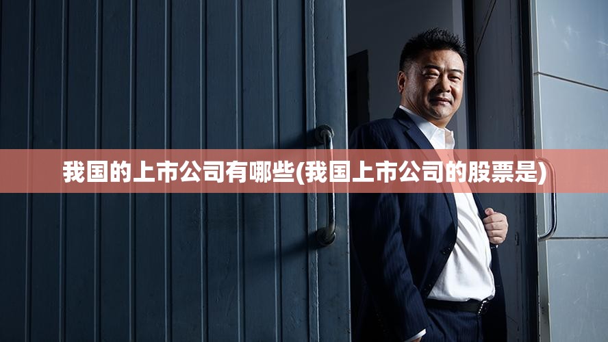 我国的上市公司有哪些(我国上市公司的股票是) 我国的上市公司有哪些(我国上市公司的股票是)