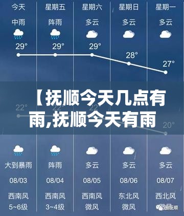 【抚顺今天几点有雨,抚顺今天有雨没雨】 【抚顺今天几点有雨,抚顺今天有雨没雨】