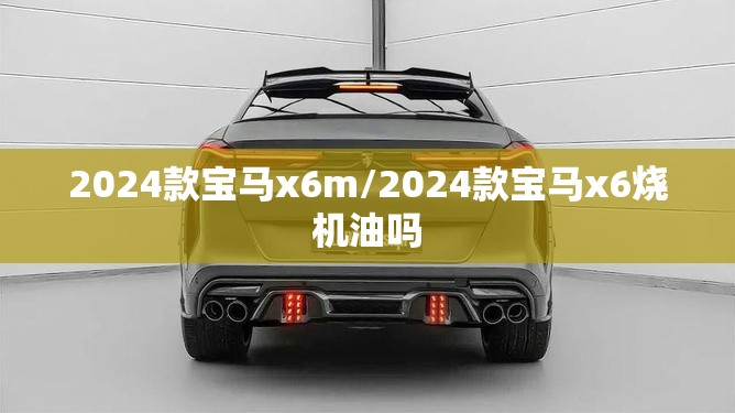 2024款宝马x6m/2024款宝马x6烧机油吗 2024款宝马x6m/2024款宝马x6烧机油吗